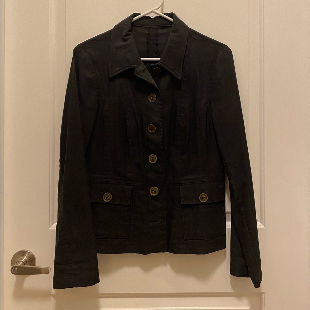 Peplum-back, lightweight jacket (M)